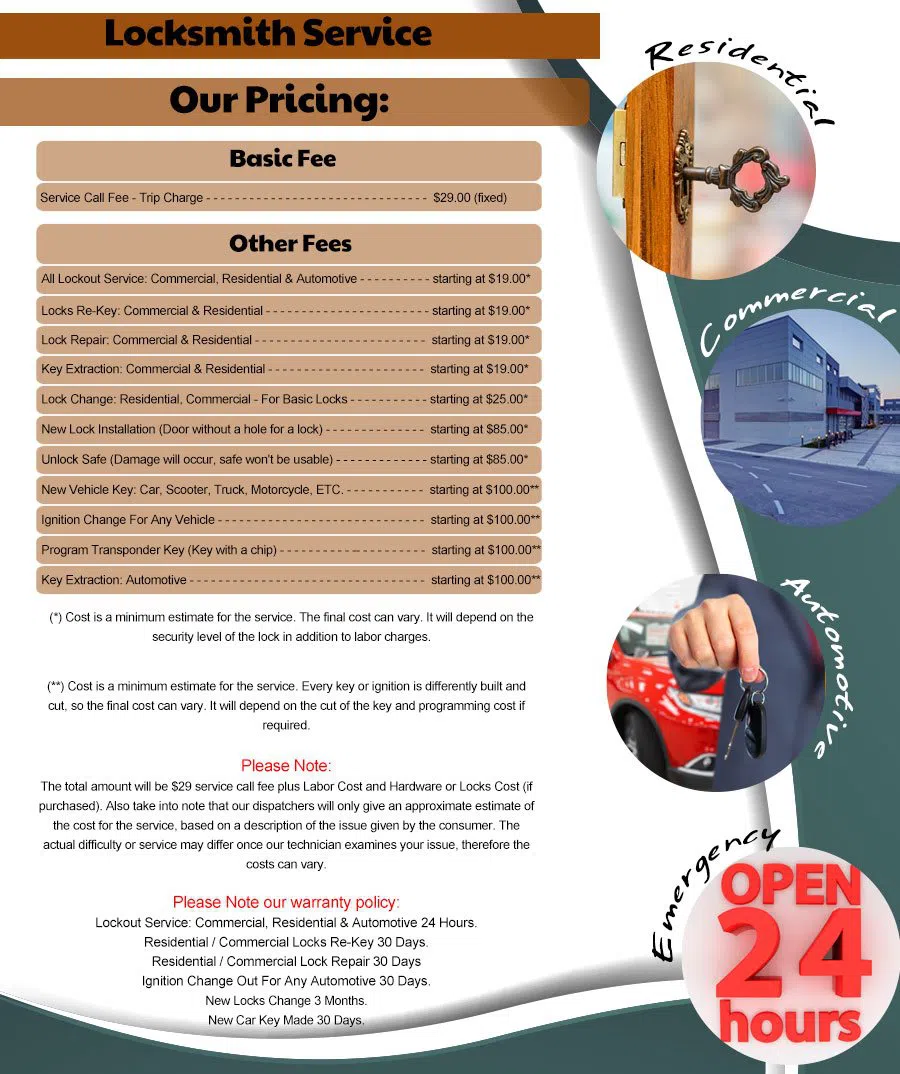 Woodbridge CT Locksmith Woodbridge, CT 203-433-3638 - pricing